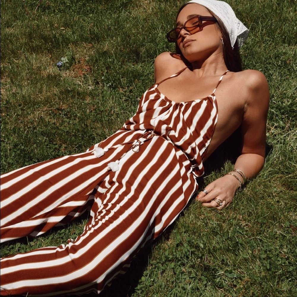WeWoreWhat Kaia Jumpsuit NWT